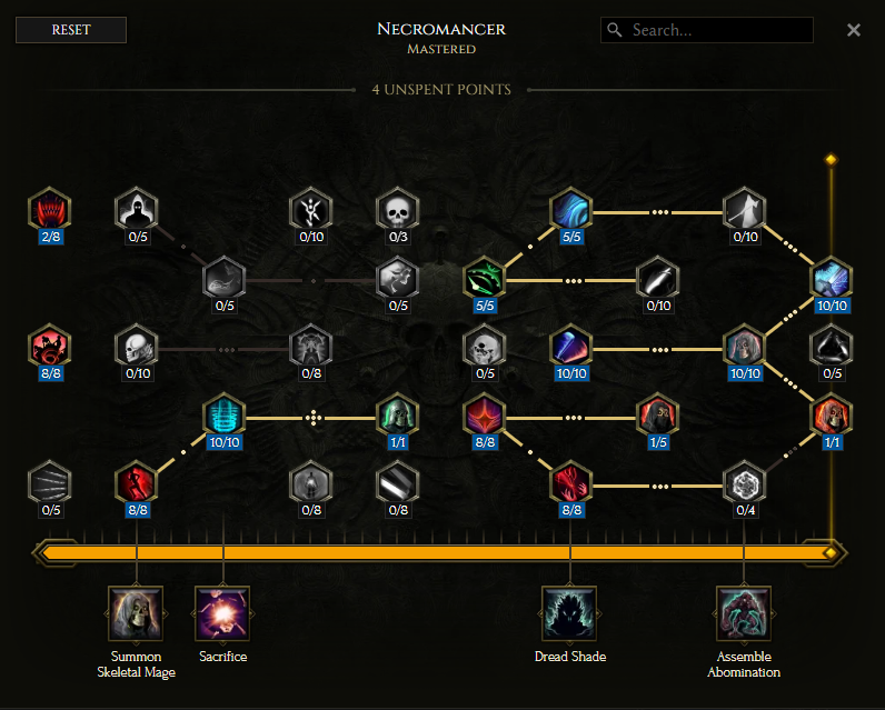 1 0 Assemble Abomination Necromancer Starter Build For Last Epoch Odealo   Abn2.PNG